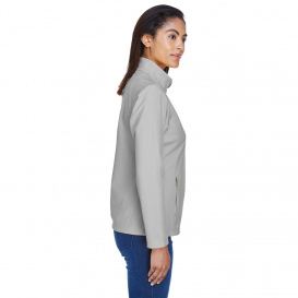Team 365 TT80W Ladies Leader Soft Shell Jacket - Sport Silver