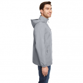Team 365 TT87 Unisex Zone HydroSport Storm Flap Jacket - Sport Graphite