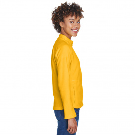 Team 365 TT90W Ladies Campus Microfleece Jacket - Sport Athletic Gold
