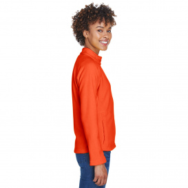 Team 365 TT90W Ladies Campus Microfleece Jacket - Sport Orange