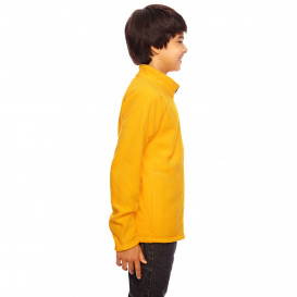 Team 365 TT90Y Youth Campus Microfleece Jacket - Sport Athletic Gold