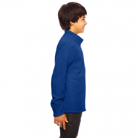 Team 365 TT90Y Youth Campus Microfleece Jacket - Sport Royal