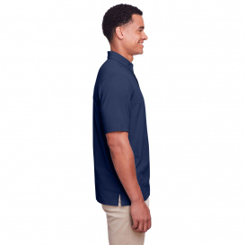 UltraClub UC105 Men\'s Lakeshore Stretch Cotton Performance Polo - Navy