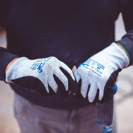 Armor Guys 02-023 Hammer Head 3 A3 HCT MicroFoam Nitrile Coated Gloves