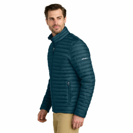Eddie Bauer EB514 Packable Quilted Full-Zip - Adriatic Blue