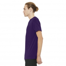 Bella + Canvas BC3005 Unisex Jersey Short Sleeve V-Neck Tee - Team Purple