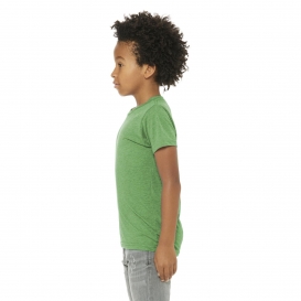 Bella + Canvas BC3413Y Youth Triblend Short Sleeve Tee - Green Triblend