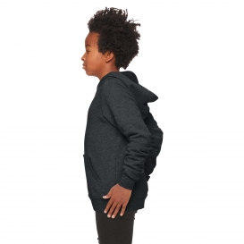 Bella + Canvas BC3719Y Youth Sponge Fleece Pullover Hoodie - Dark Grey Heather