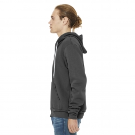 Bella + Canvas BC3739 Unisex Sponge Fleece Full-Zip Hoodie - Asphalt