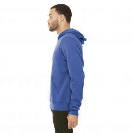 Bella + Canvas BC3739 Unisex Sponge Fleece Full-Zip Hoodie - Heather True Royal