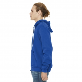 Bella + Canvas BC3739 Unisex Sponge Fleece Full-Zip Hoodie - True Royal