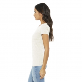 Bella + Canvas BC8413 Women\'s Triblend Short Sleeve Tee - Oatmeal Triblend