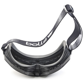 Bolle UNIVGN80W Universal Safety Goggle - Black Vented Frame - CSP Platinum Anti-Fog Welding Lens