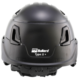 Bullard T2NBK Type II + Safety Helmet - Ratchet Suspension - Black