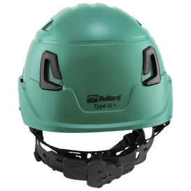 Bullard T2NFG Type II + Safety Helmet - Ratchet Suspension - Forest Green