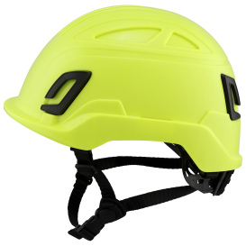 Bullard T2NHY Type II + Safety Helmet - Ratchet Suspension - Hi-Vis Yellow