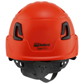 Bullard T2NOR Type II + Safety Helmet - Ratchet Suspension - Orange