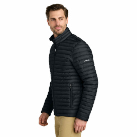 Eddie Bauer EB514 Packable Quilted Full-Zip - Black
