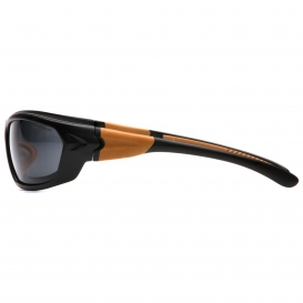 Carhartt CHB221 Carbondale Safety Glasses - Black Frame - Gray Polarized Lens