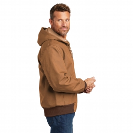 Carhartt CT106678 Thermal-Lined Duck Active Jacket - Carhartt Brown