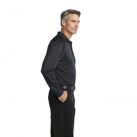 CornerStone CS410LS Select Long Sleeve Snag-Proof Tactical Polo - Charcoal