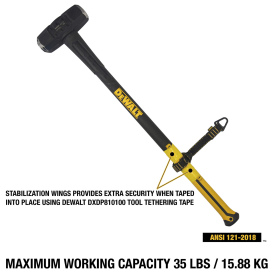 DEWALT DXDP710221 V-Ring Double Wing Tool Attachment 