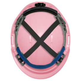 Delta Plus WEL21109PI Americana Vented Safety Helmet - Ratchet Suspension - Pink