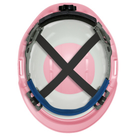 Delta Plus WEL22209PI Americana Safety Helmet - Ratchet Suspension - Pink
