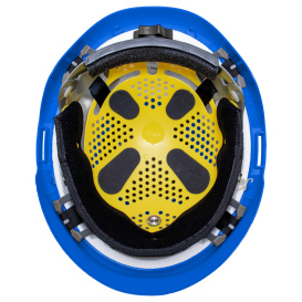 Delta Plus WELAMC2MIPSPBL Americana Safety Helmet - Ratchet Suspension w/ MIPS - Blue