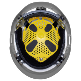 Delta Plus WELAMC2MIPSWGY Americana Vented Safety Helmet - Ratchet Suspension w/ MIPS - Gray