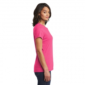 District DT6002 Women\'s Very Important Tee - Fuchsia Frost