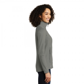 Eddie Bauer EB241 Ladies Highpoint Fleece Jacket - Metal Grey