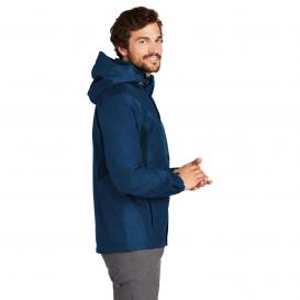 Eddie Bauer EB550 Rain Jacket - Deep Sea Blue/Dark Adriatic