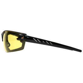 Edge GDZ112VS-G2 Zorge G2 Safety Glasses - Black Foam Lined Temples - Yellow Anti-Fog Lens