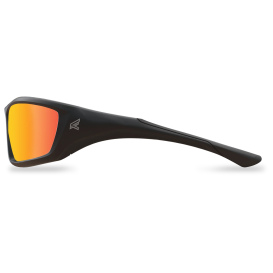 Edge XRAP419 Robson Safety Glasses - Black Frame - Red Mirror Lens
