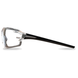 Edge XV411AFG Nevosa Safety Glasses - Black Foam-Lined Frame - Clear Anti-Fog Lens