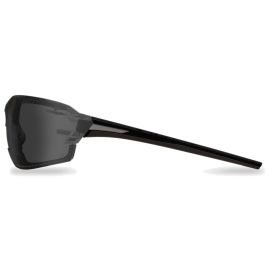 Edge XV416AFG Nevosa Safety Glasses - Black Foam-Lined Frame - Smoke Anti-Fog Lens
