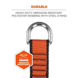 Ergodyne Squids 3174 Anchor Strap Belt Loop Attachment for Tool Tethering - 5lbs/2.3kg