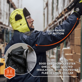 Ergodyne N-Ferno 6461 Essential Insulated Freezer Work Jacket