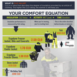 Ergodyne N-Ferno 6478 Type R Class 2 Hi-Vis Freezer Jacket