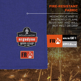 Ergodyne Chill-Its 6606FR FR Cooling Towel - Blue
