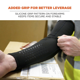 Ergodyne Chill-Its 6691 Cooling Arm Sleeves with Box Handling Grip
