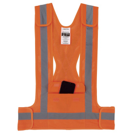 Ergodyne GloWear 8142BA Type O Class 1 Breakaway Safety Vest - Orange