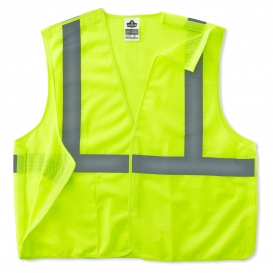Ergodyne GloWear 8215BA Breakaway Vest - Velcro Closure - Yellow/Lime
