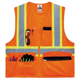 Ergodyne GloWear 8235ZX Type R Class 2 Two-Tone X-Back Safety Vest