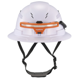Ergodyne Skullerz 8886 Rechargeable Wide Beam Headlamp with Hard Hat Mount - Rechargeable Power Bank