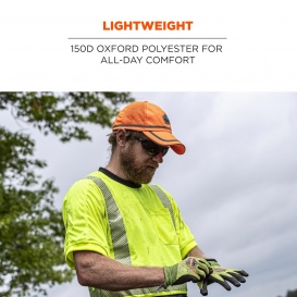 Ergodyne GloWear 8930 Hi-Vis Baseball Cap - Orange
