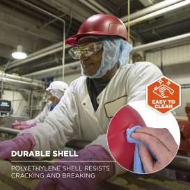 Ergodyne Skullerz 8952 Hard Shell Bump Cap - Red