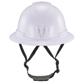 Ergodyne Skullerz 8963 Type II Class E Full Brim Safety Helmet with Mips - Ratchet Suspension - White