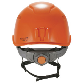 Ergodyne Skullerz 8977 Type 2 Class C Safety Helmet with Adjustable Venting - Orange